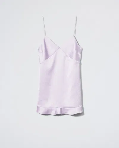 Daphne The Bubbly Slip Dress In Gloss