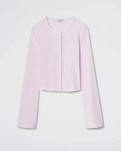 Daphne The Catnap Cardigan In Pink