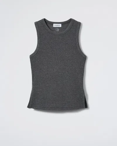 Daphne The Elsewhere Tank In Charcoal Melange