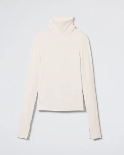 Daphne The En Route Turtleneck In Pillow