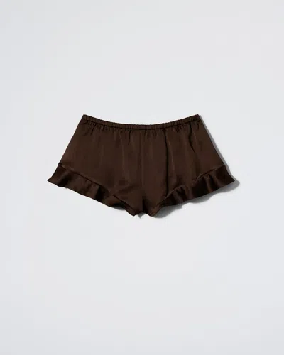 Daphne The Flutter Short In Brown