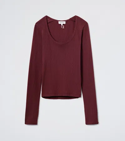 Daphne The Goodnight Long Sleeve In Fig