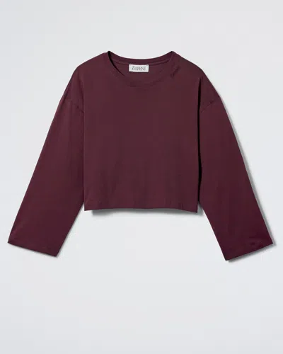 Daphne The Hannah Long Sleeve In Fig