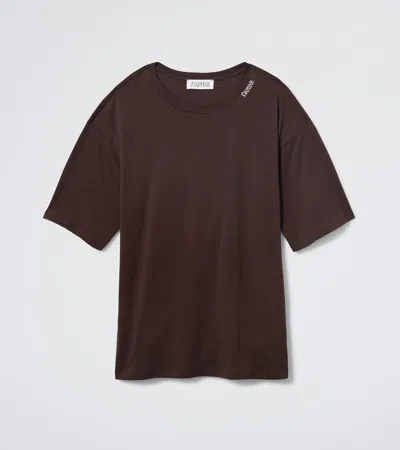 Daphne The Hannah Tee In Brown