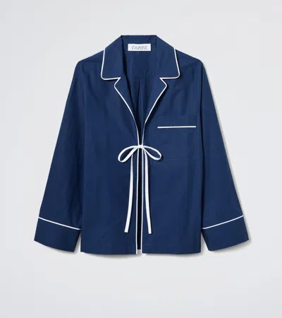 Daphne The Lobby Shirt In Blue