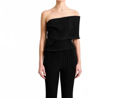 Daphne Valente Delos Top In Black