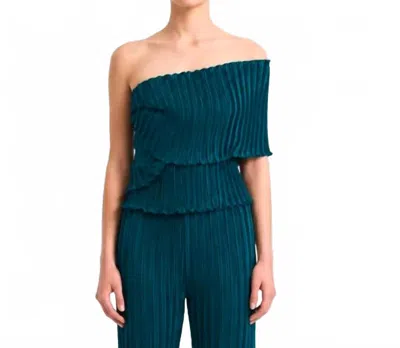 Daphne Valente Delos Top In Petrol In Multi