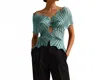 Daphne Valente Next Top In Aqua In Blue