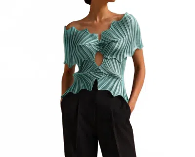 Daphne Valente Next Top In Aqua In Blue