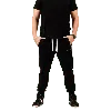 Dapper Boi Black Db Joggers In Black