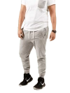Dapper Boi Grey Melange Db Joggers In Grey Mélange