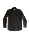 Dapper Boi Slate Black Essential Long Sleeve Button-up In Slate Black