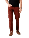 Dapper Boi Slim Burgundy Chino Pants In Burgundy