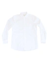 Dapper Boi White Essential Long Sleeve Button-up In White