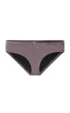 Dar Zéro Studio Grommet Bikini Bottom In Gray