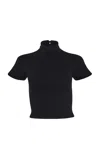 Dar Zéro Studio Neoprene Rashguard Top In Black