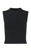 Dar Zéro Studio Neoprene Top In Black