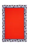 Dar Zéro Studio Printed Silk Scarf In Multi