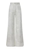 Dar Zéro Studio Side-panel Silk Surf Pants In White