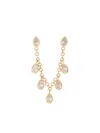 Dara Kaye Candy Drop Double Earring In Gold