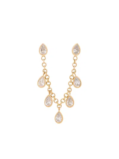 Dara Kaye Candy Drop Double Earring In Gold