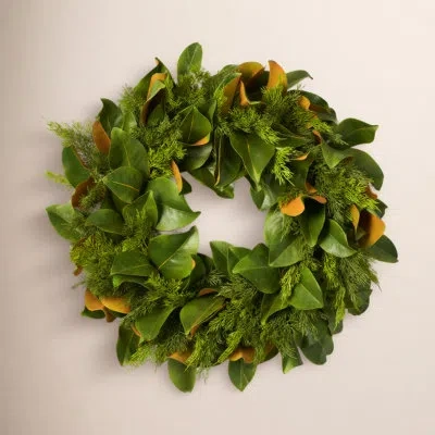 Darby Creek Trading 24" Polyethylene (pe) Wreath In Green