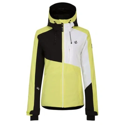 Dare 2b Chute Ski Jacket In Yellow Plum And Black