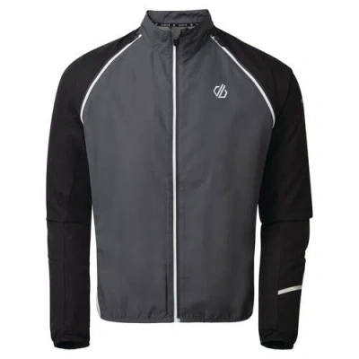 Dare 2b Oxidate Windshell Jacket In Black And Ebony