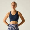 Dare 2b React Sports Bra In Blue