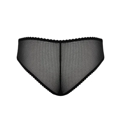 Darily Underwear Women's Brazilian Panties Noir Black