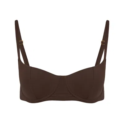 Darily Underwear Women's Brown Top Azia Chocolate
