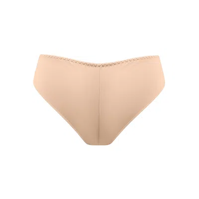 Darily Underwear Women's Neutrals Microfiber Brazilian Panties Nude In Brown