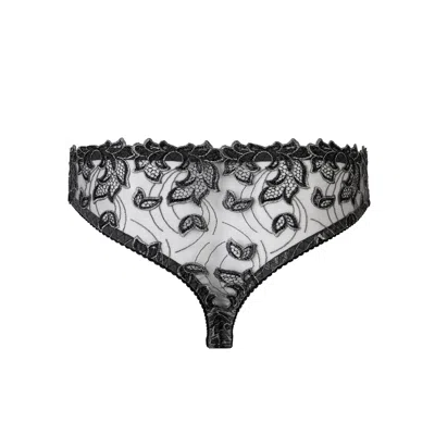 Darily Underwear Women's String Panties Ivory In Grey