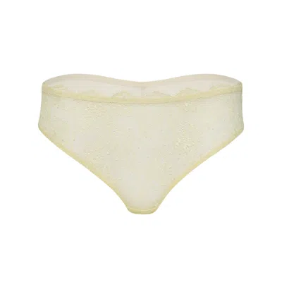 Darily Underwear Women's Yellow Brazilian Panties Bliss Buttercream