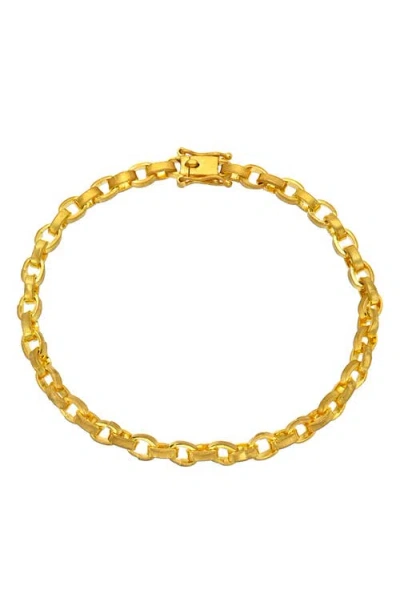 Darius Signature Chain Bracelet In Gold