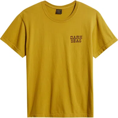 Dark Seas A Little Different Logo Graphic T-shirt In Gold