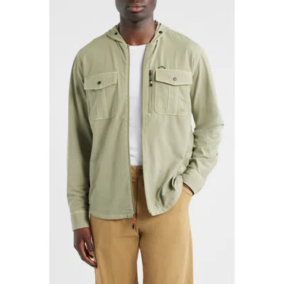 Dark Seas Albright Uv Hooded Fishing Shirt In Green