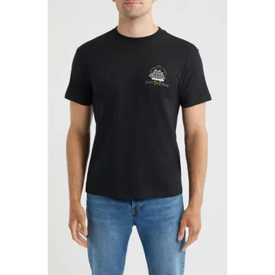 Dark Seas Armada Graphic T-shirt In Black