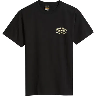 Dark Seas Avalon Graphic T-shirt In Black