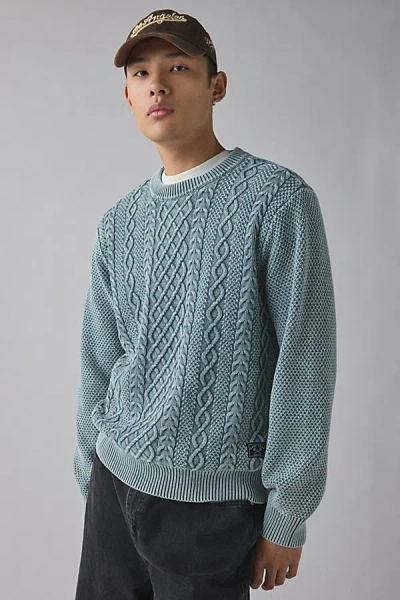 Dark Seas Big Sur Crew Neck Sweater In Storm, Men's At Urban Outfitters In Multi