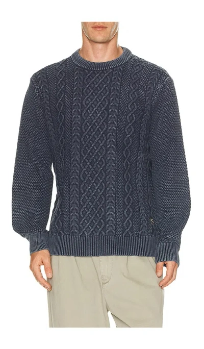 Dark Seas Big Sur Sweater In Blue