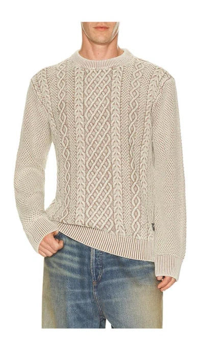 Dark Seas Big Sur Sweater In Brown