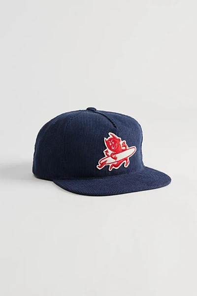 Dark Seas Booster 5-panel Baseball Hat In Navy, Men's At Urban Outfitters In Blue