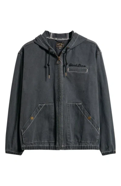 Dark Seas Broken Dreams Cotton Jacket In Black