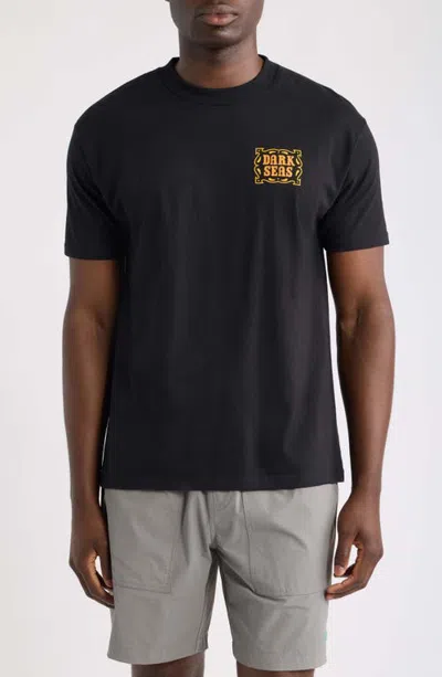 Dark Seas Buck The System Graphic Tee In Black