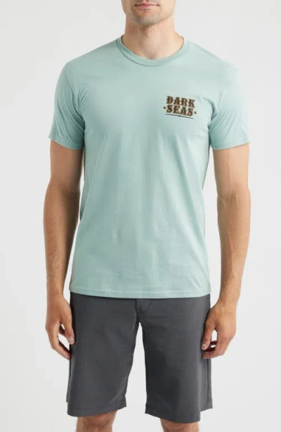 Dark Seas Crab King Graphic T-shirt In Blue