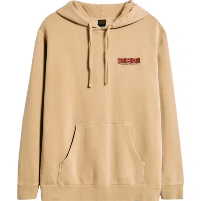 Dark Seas Duck Pond Fleece Graphic Hoodie In Brown