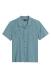 Dark Seas Evergreen Camp Shirt