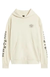 Dark Seas Fence Line Fleece Graphic Hoodie In Neutral