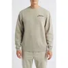 Dark Seas Fish Hook Cotton Blend Fleece Graphic Sweatshirt In Neutral